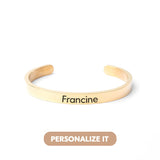 Printave™ Personalized Chic Bangle Bracelet