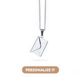 Printave™ Personalized Envelope Necklace