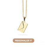 Printave™ Personalized Envelope Necklace