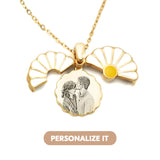 Printave™ Personalized Flower Necklace