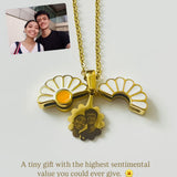 Printave™ Personalized Flower Necklace