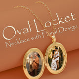 Printave™ Personalized Oval Locket
