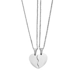 Printave™ Personalized Split Heart Necklace