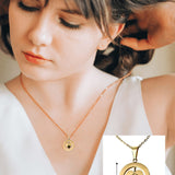 Printave™ Personalized Heart Spinner Necklace