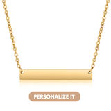 Printave™ Personalized Horizontal Bar Necklace