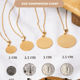 Printave⢠Personalized Oval Necklace