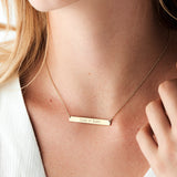 Printave™ Personalized Horizontal Bar Necklace