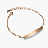 Printave™ Personalized Slim Bar Bracelet