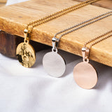 Printave™ Personalized Round Necklace