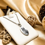 Printave⢠Personalized Oval Necklace