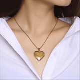 Printave™ Personalized Heart Locket Necklace