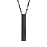 Blacklist: Bar Necklace - Printave: Print & Engrave Memories