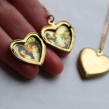 Printave™ Personalized Heart Locket Necklace
