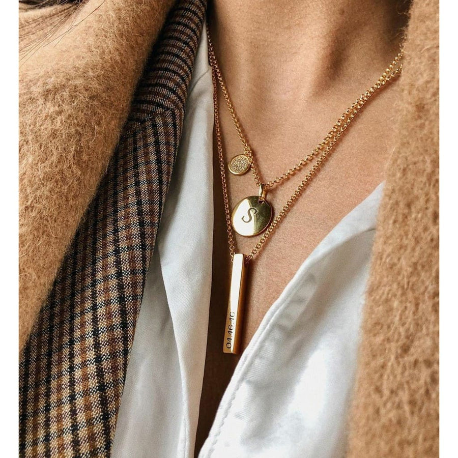 Cartier engraved necklace Clearance